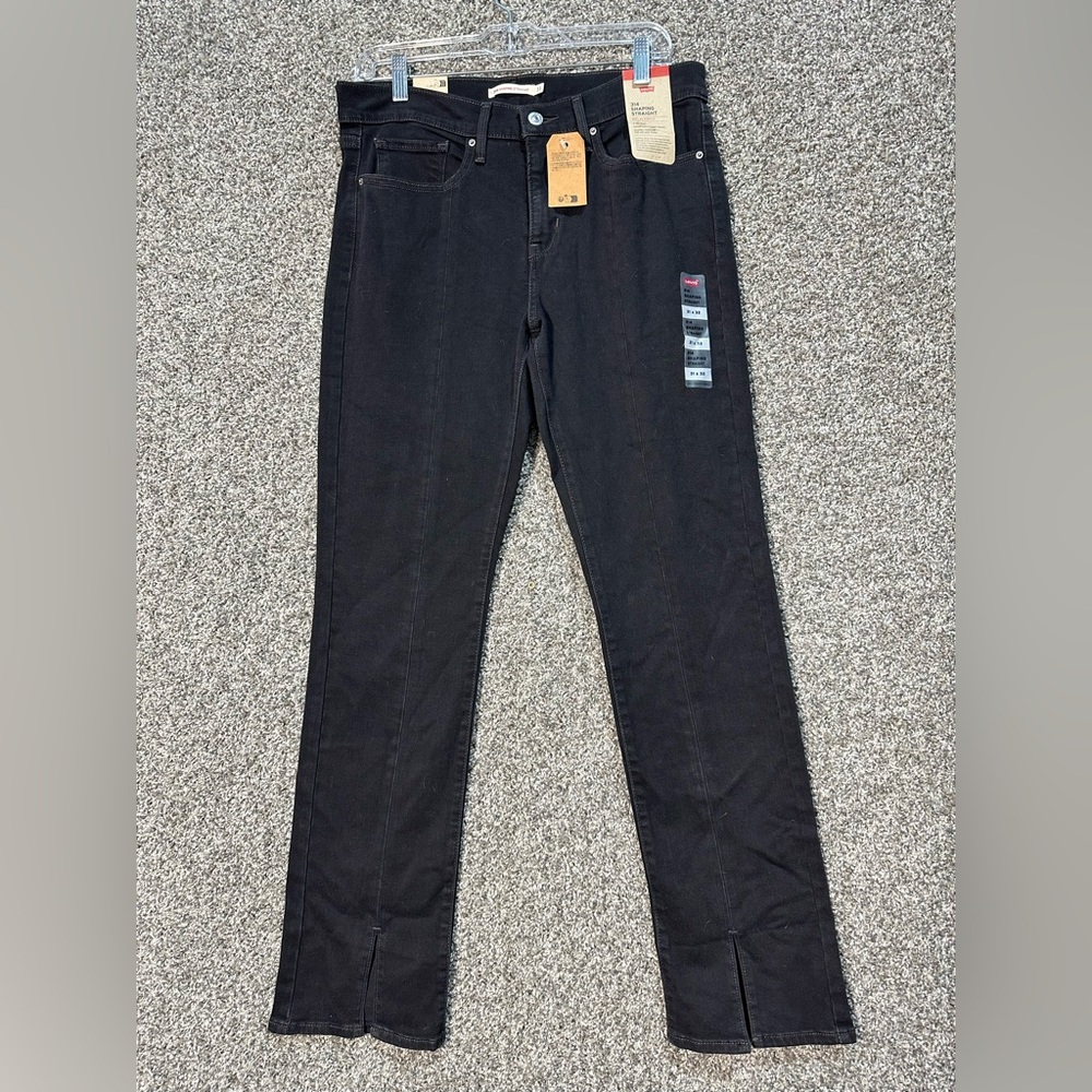 NWT Levi’s 314 Shaping Straight Jeans Size 31 - Picture 3 of 7